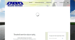 Desktop Screenshot of hilinemotors.com